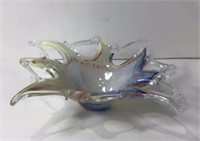 Vintage Murano Handblown Art Glass Dish U16A