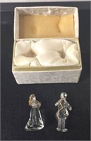Gilded Crystal Messengers Bride &Groom Figures UJC