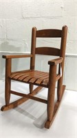 Childs Wooden Rocking Chair M14A