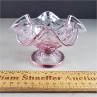 Fenton Glass Strawberry Bowl 5" W