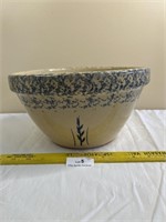 Roseville Pottery Crock Bowl Spongeware