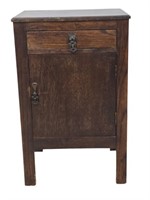 Small Antique Oak Stand / Cabinet