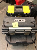 Two Stanley tool boxes #135