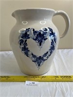 Ellis Pottery Texas Large Stoneware Pitcher