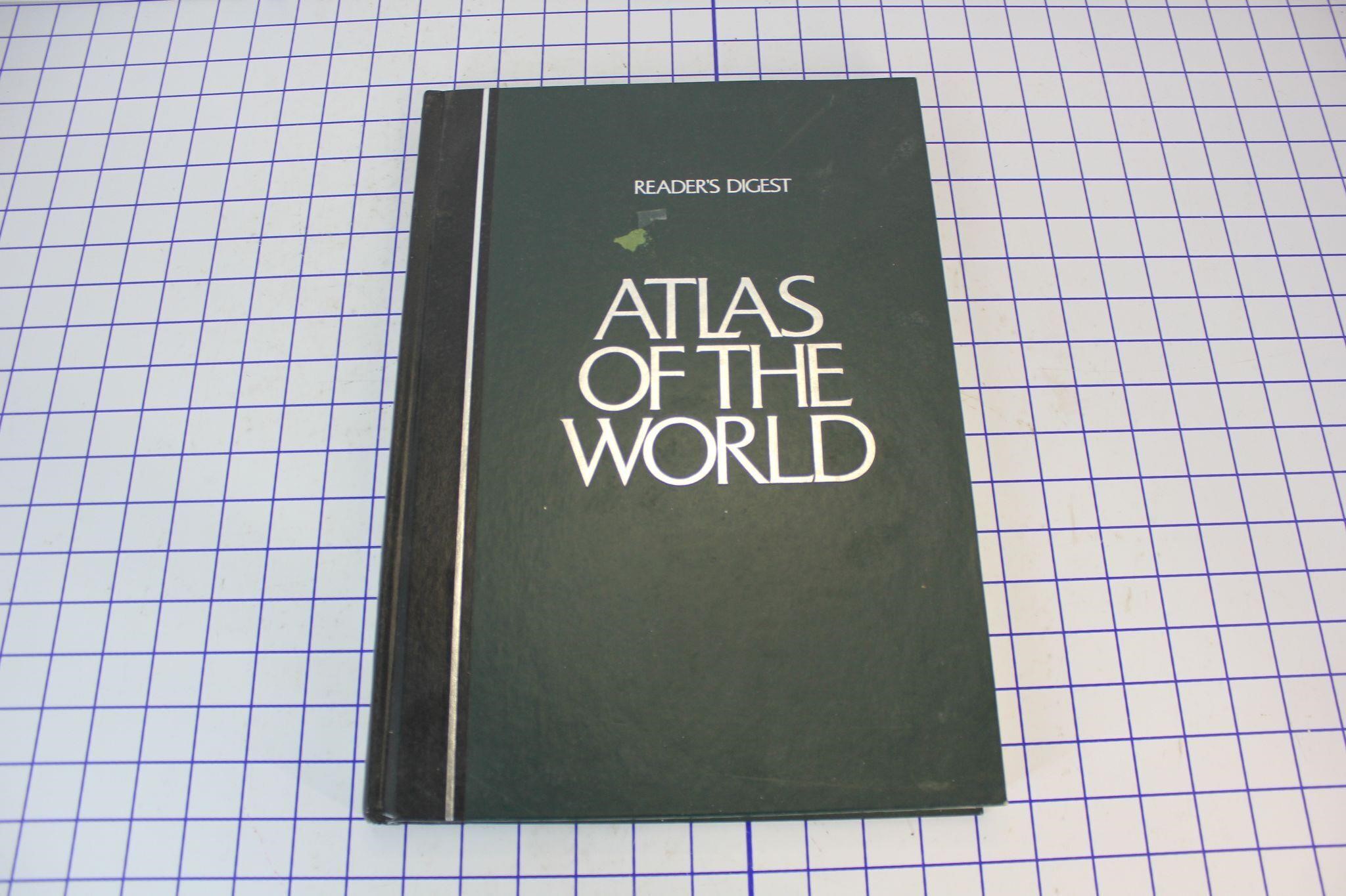 READERS DIGEST ATLAS OF THE WORLD BOOK