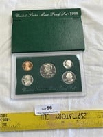 1998 United States Proof Coin Set