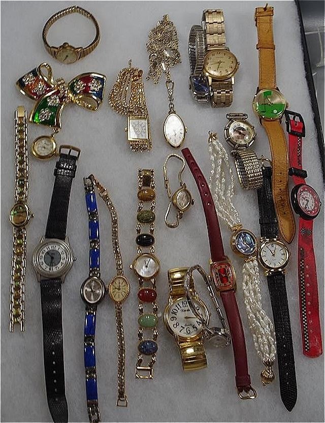 20 DIFFERENT WATCHES DIFFERENT BRANDS