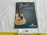 Official Fender Guitars Collectible Guitar M