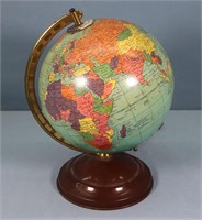 Vintage 8" Illuminated Globe