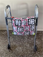 Fold-Up Walker with All Shown