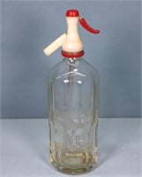 Vintage Acid-Etched Sparkling Water Bottle