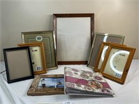 Picture Frames and Photo Album Lot