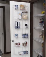 6-Tier Shelves, Over The Door Pantry Organizer