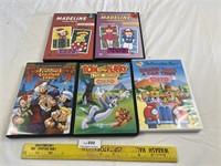 Children's DVD Lot - Madeline - Flintstones