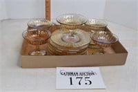 Carnival Glass Plates & Cups