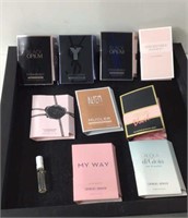 10 Designer Perfume Samples W\Cards UJC