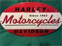 Harley Davidson Sign 18” long