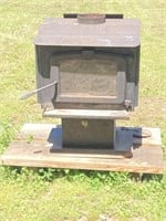 SMALLER WOOD HEATING STOVE, GOOD CONDITION, OTHER
