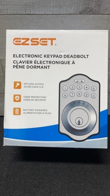 New Electronic Deadbolt Keypad