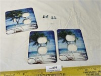 Beach Scene Outlet and Light Switch Covers