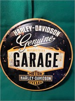 Vintage Harley Davidson Sign 12”