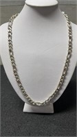 Sterling Silver 18" Figaro Link Chain 925
