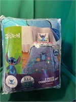 New 2pc Comforter Set Stitch twin/full