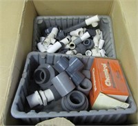 Box of Plumbing Supplies