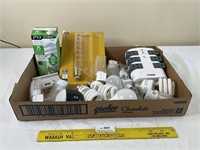 Electrical Lot- Light Bulbs - Surge Protectors