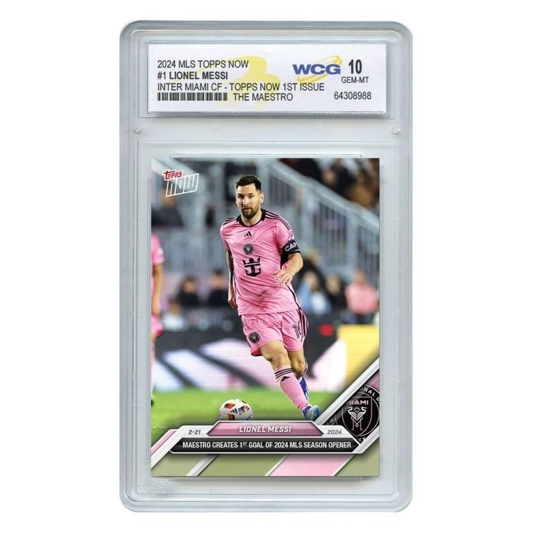 2024 MLS Topps LIONEL MESSI Gem Mint - 10