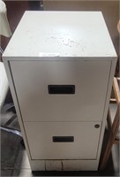 2-DRAWER METAL FILING CABINET