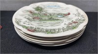5 Johnson Bros The Road Home Bread & Butter Plates