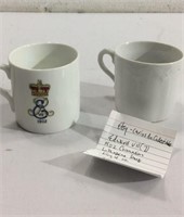 Two Miniature Coffee Cups M16C