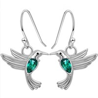 Turquoise Bird Earrings