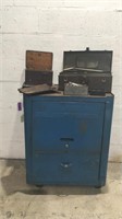 Vintage Craftsman Rolling Toolbox with Tools Z13B