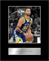 Golden State Warriors Stephen Curry 8x10 Matted