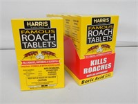 HARRIS Famous Roach Tablets - Lot of 7 Boxes