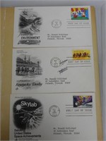 First Day of Issue Stamp & Envelope Album U12C