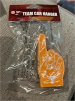Texas Longhorns Foam #1 Finger Car Hanger
