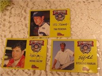 NASCAR 50th Anniversary Signed Cards Set of 3