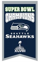 Seattle Seahawks 3x5 Championship Flag NEW