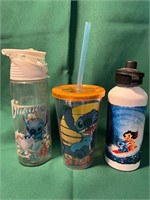 3 LILO & Stitch Cups