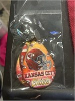 Kansas City Chiefs Earrings NEW