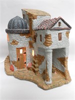 Bethlehem Nativity Village Ceramic Building