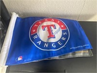 Texas Rangers Car Flag NEW