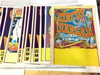 Vintage NOS Circus Vargas Posters, including 1