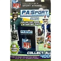 Sport NFL Stamp Collectible Book Series Starter p