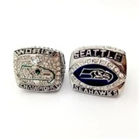Seattle Seahawks Set of Championship Rings NEW