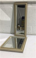 Two Small Wall Mirrors K11C