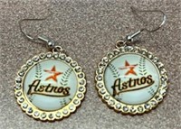 Houston Astros Earrings NEW